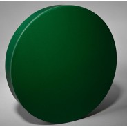 Coperchio in cartoncino per scatole "Wave" - D 28 Cm / Verde