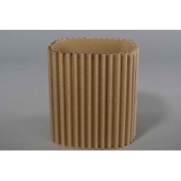 Scatole Wave 6 PZ - 15x15x16 Cm Colore: Avana