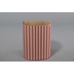 Scatole Wave 6 PZ - 11,5x11,5x14 Cm Colore: Cipria