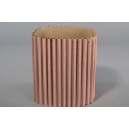 Scatole Wave 6 PZ - 15x15x16 Cm Colore: Cipria