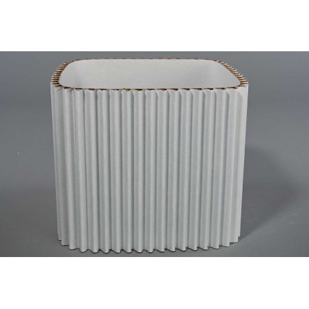 Scatole Wave 6 PZ - 20x20x14 Cm Colore: Bianco