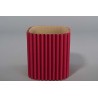 Scatole Wave 6 PZ - 13x13x14 Cm Colore: Fucsia