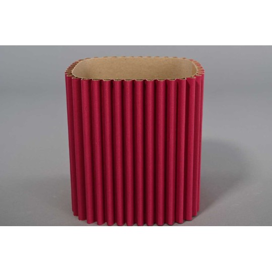 Scatole Wave 6 PZ - 15x15x16 Cm Colore: Fucsia