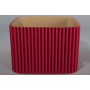 Scatole Wave 6 PZ - 25x25x16 Cm Colore: Fucsia