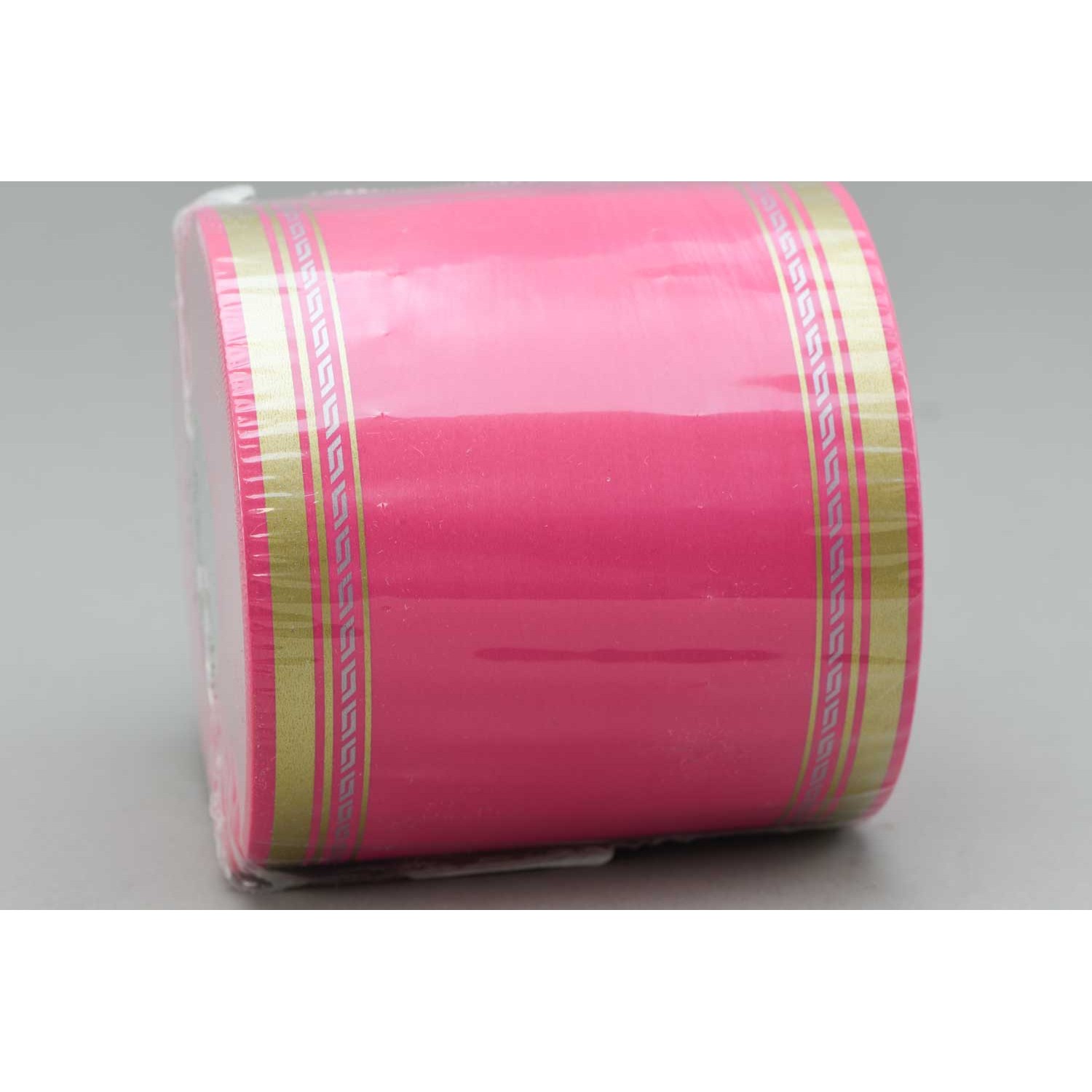 Nastro per funebre 100 mm in carta lunghezza 50 m - Fucsia