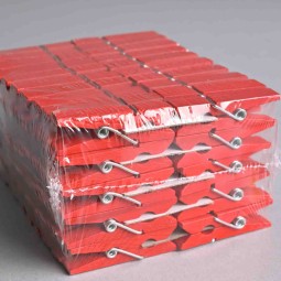 Mollette 100 Pezzi - 35 Mm / Rosso