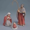 Natività con 3 soggetti colorati