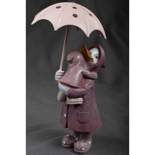 Paperotti in poliresina con ombrello - Vari soggetti - Singolo
