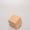 Scatole pieghevoli 10 Pezzi - Avana / 6x6x6 Cm