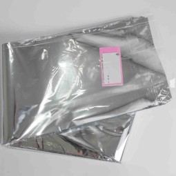 Spezzoni argento/trasparenti 100 Pezzi - 25x100 Cm / 35 My