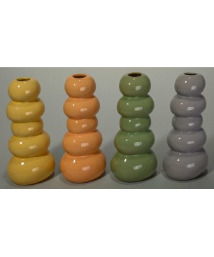 Vaso "Pebble" H 15 Cm - Assortito