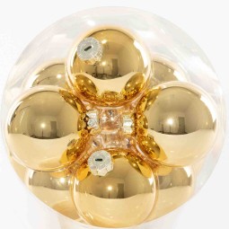 Palline in vetro 16 PZ - 8 Cm / Oro