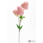 Tralcio di Smoke con tre fiori  - 70 CM in tre colori - Rosa