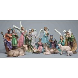 Natività in Poliresina-15 Soggetti