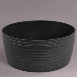 Ciotola in plastica "Saona" - Verde scuro / D 26x11 Cm