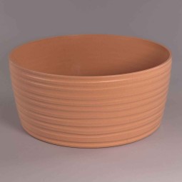 Ciotola in plastica "Saona" - Terracotta / D 26x11 Cm
