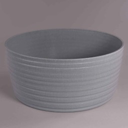 Ciotola in plastica "Saona" - Grigio pietra / D 26x11 Cm