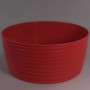 Ciotola in plastica "Saona" - Rosso / D 26x11 Cm