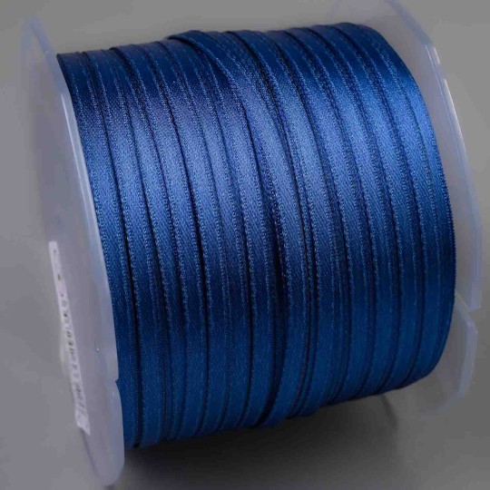 Nastro Doppioraso - 655 Blu ardesia / 3 Mm / 100 M