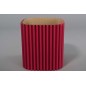 Scatole Wave 6 PZ - 15x15x16 Cm Colore: Fucsia