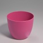 Coprivaso in plastica "Iris" - Fucsia/ 15x13 Cm