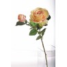 Stelo di Rosa ramificata Real Touch - Vari colori - champagne
