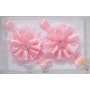 Fiocchi nascita Set 2 Pezzi - 18x35 Cm / Rosa