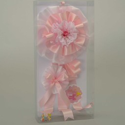 Fiocco nascita - 22x44 Cm / Rosa