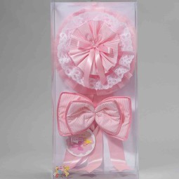 Fiocco nascita - 25x50 Cm / Rosa