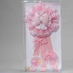 Fiocco nascita - 24x55 Cm / Rosa