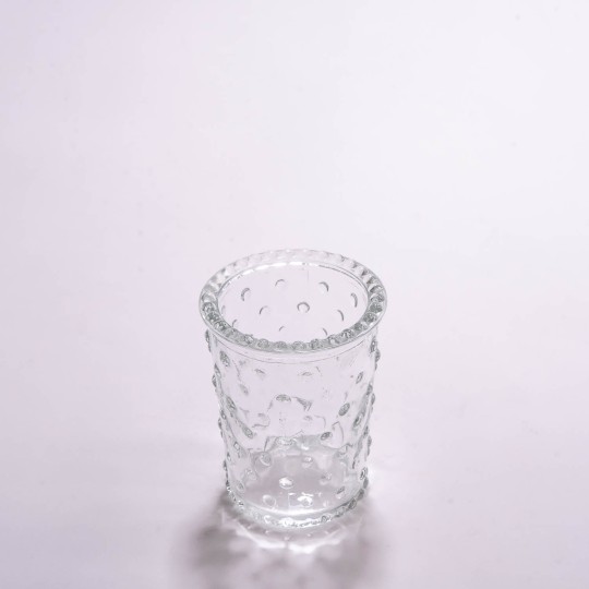 Vaso caspò a puntini D 6,5 CM H 8 CM (S34/8) F9671