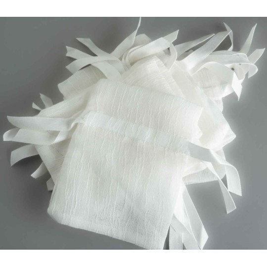 Sacchetti "Elegant" 10 Pezzi - 10x13 Cm / Bianco