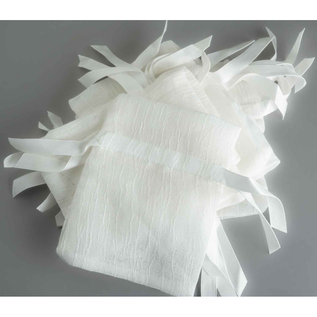 Sacchetti "Elegant" 10 Pezzi - 10x13 Cm / Bianco