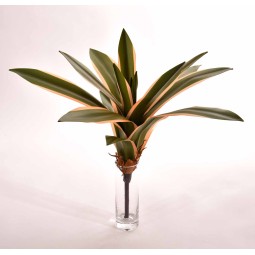 Yucca artificiale verde screziato in pick - 56 Cm