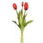 Tulipani "Real touch" 5 fiori - Rosso