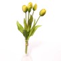 Tulipani "Real touch" - Verde/giallo