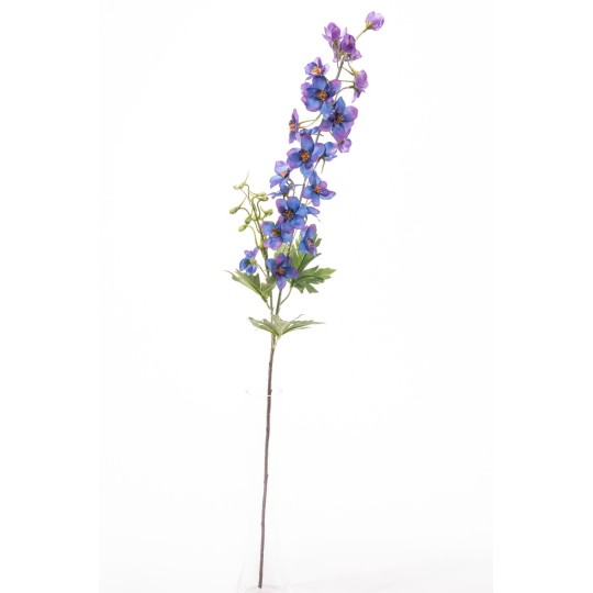 IPOPU Fiori Artificiali Delphinium Rossi – 6 Rami Lunghi 85 Cm In Seta, Bouquet Finti Per Matrimonio E Casa