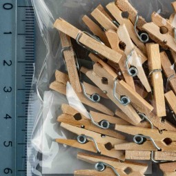 Mollette naturali - 24 Pezzi