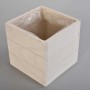 Cassetta in legno - 14x14x14 Cm / Bianco