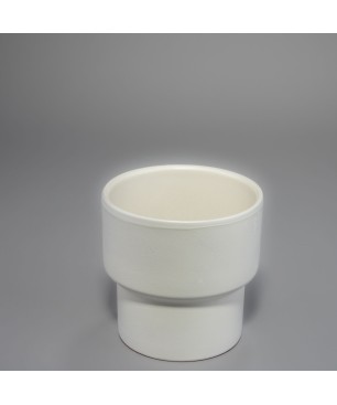 Vaso "Riva" bianco - D 14,5 Cm