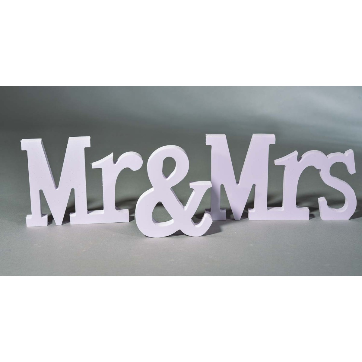 Scritta Mr and Mrs - 10 CM