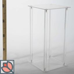 Colonna in Plexiglass - H 40 Cm