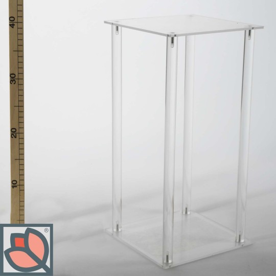 Colonna in Plexiglass - H 40 Cm