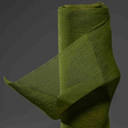 Runner "Delicate" - 30 Cm x 5 M / Verde oliva