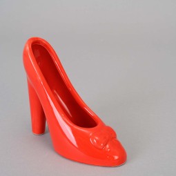 Scarpetta in ceramica - 115x60x135 Mm / Rosso