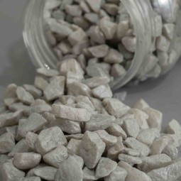 Pietre decorative 7x15 Mm in barattolo - 650 Ml / Grigio