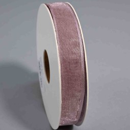 Nastro in "Organza" - 15 Mm x 50 M / Malva