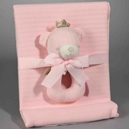 Copertina nanna per Bambini - 100x75 Cm / Rosa