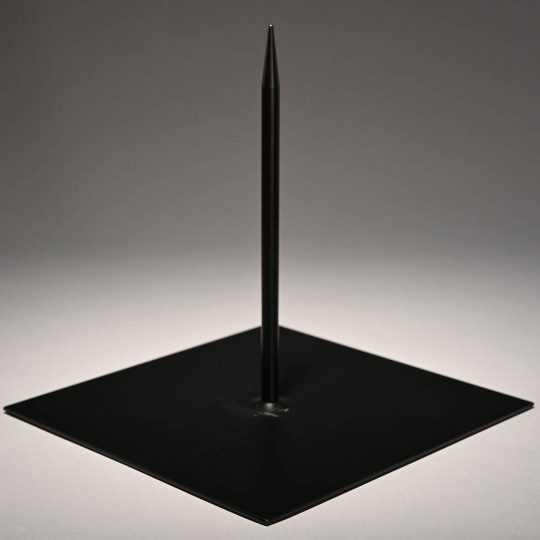 Supporto in metallo - 25x25x Cm / Nero