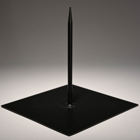 Supporto in metallo - 25x25x Cm / Nero